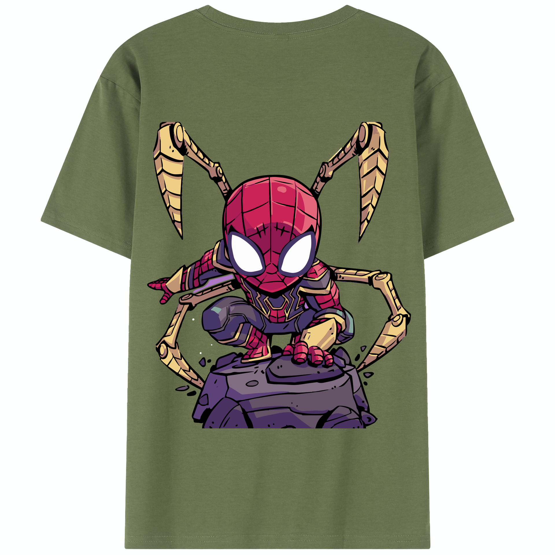 （画像用） アベンジャーズ The Avengers 綿100％半袖Tシャツ（背面プリント）